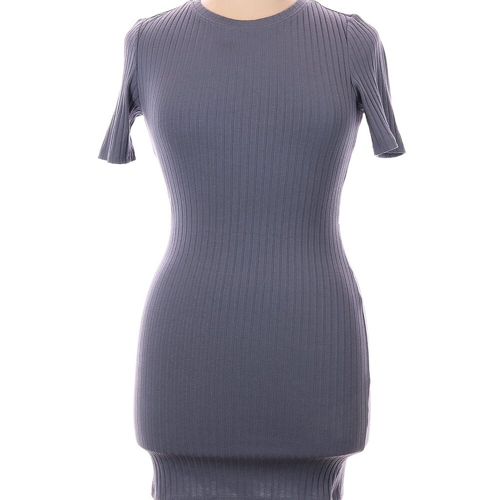Forever 21 Ribbed Mini Bodycon Dress Size XL